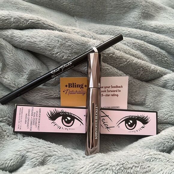 Kristofer Buckle Stunt Double Dual Ended Eyeliner Corrector Mascara - Picture 4 of 4